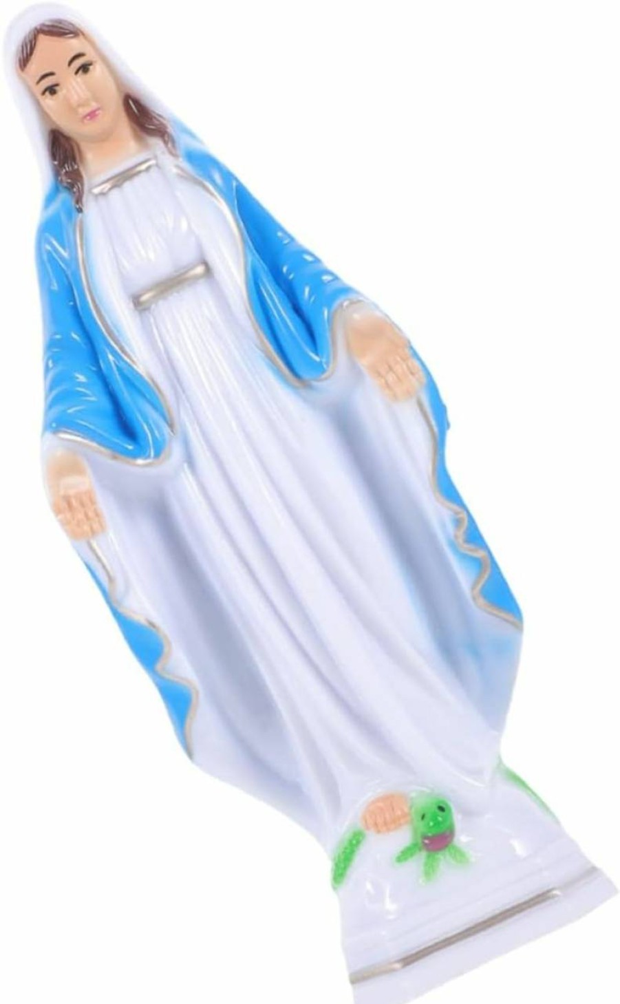 Holibanna | Holibanna Bookcase Decor Bookshelf Decoration Mantel Decor Catholic Church Decor Jesus Decor Birthday Decoration For Girl Religious Virgin Figurines Religious Gifts For Women Maria Ornament