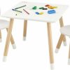 VEVOR | Vevor Kids Table And 2 Chairs Set, Toddler Table And Chair Set, Children Multi-Activity Table For Art, Craft, Reading, Learning