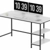 SANODESK | Sanodesk 40 Inch Computer Desk With Storage Bag, Home Office Desk With Wood Table And Metal Frame, Graphite