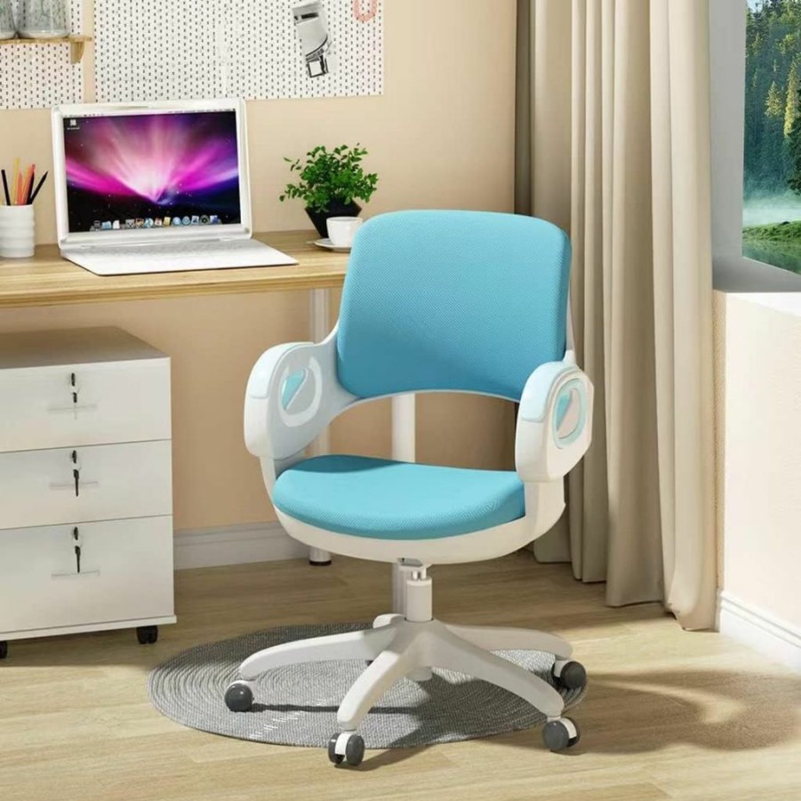 TIANFUSTAR HOME | Tianfustar Kids Desk Chair,Children Study Computer Chair With Adjustable Height,Swivel Mesh Task Student Chair For Teens Boys Girls Youth In Home Bedroom School