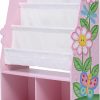 Fantasy Fields | Fantasy Fields Magic Garden Multi-Tiered Wooden Children'S Bookshelf And Storage Drawers, Multicolor