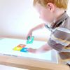 Toddle Way | Toddle Way Led Light Pad Compatible With Ikea Flisat Table. Use Standalone Or As A Flisat Table Insert. 3 Light Levels For Tracing, Arts Crafts, Montessori Waldorf Reggio Light Sensory Play For Kids