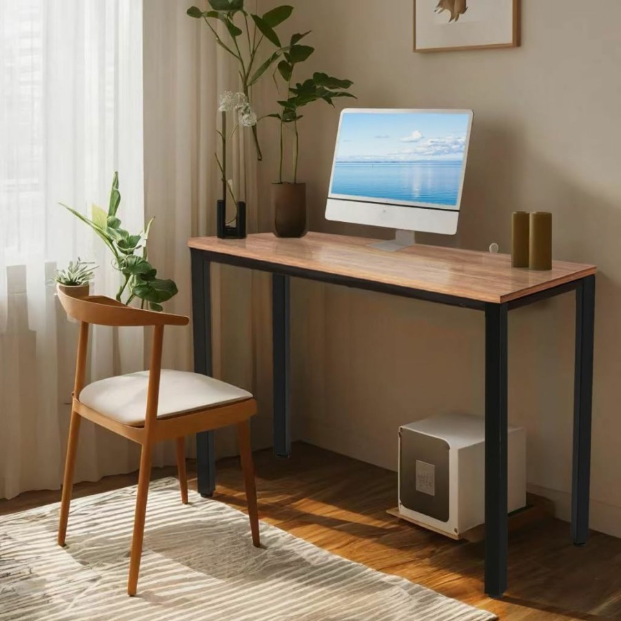 A AIRLLEN | A Airllen Sleek And Sturdy 30X60 Inch Computer Desk - Modern Design For Home Office, Perfect For Work And Study, Multi-Purpose Table For Writing, Dining, And Workstation