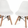 UrbanMod | Urbanmod Kids Modern Style Chairs, [Set Of 2] Abs Easy-Clean Chairs!! Highest Strength Capacity (330Lbs)! Stools For Playroom And Nursery