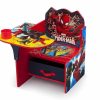 Delta Children | Delta Children Chair Desk With Storage Bin - Ideal For Arts & Crafts, Snack Time, Homeschooling, Homework & More - Greenguard Gold Certified, Pj Masks