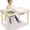 Beyton | Beyton Sensory Tables For Toddlers 1-3, Water And Sand Table With Bin Storage For Small Kids And Children Play, Kids Wooden Activity Table With Lid, Christmas & Birthday Gift