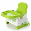 Virescent | Virescent Green Dining Table,Children'Sdiningchair Multi-Function Portable Height Adjustable Baby Dinette