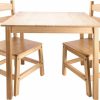 Cra-Z-Art | Rose Art Kids Solid Natural Wood Table And 2 Chair Set