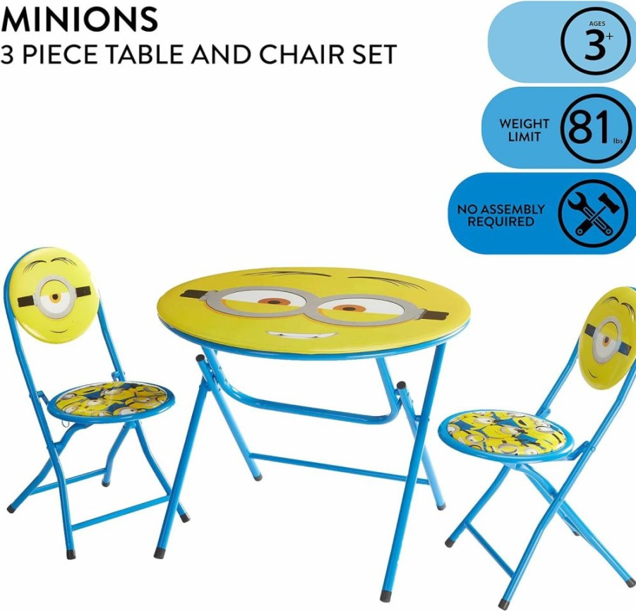 Idea Nuova | Idea Nuova Spongebob Round Table And Chair Set