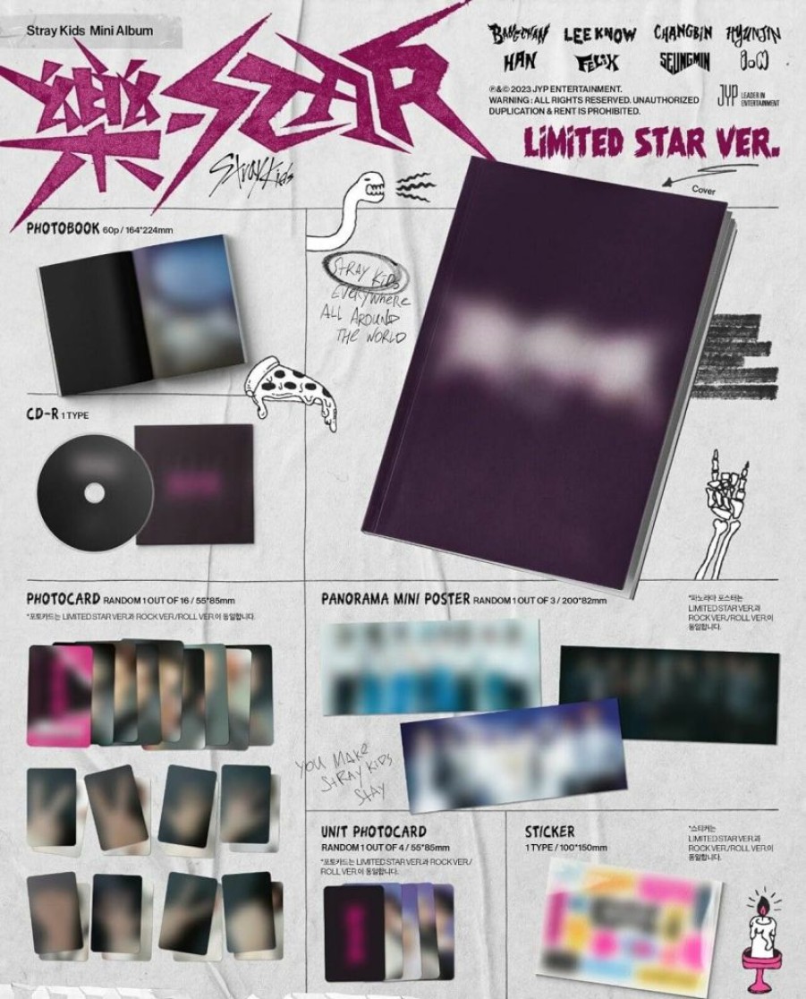 Dreamus | Stray Kids Rock-Star 8Th Mini Album Limited Star Ver