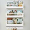 COMAX | Comax Kids Floating Book Shelves For Wall Nursery, Hanging Book Shelf Wall Mount Bookshelf Organizer For Kids Room Toddler Baby Bedroom, Small Wood Floating Shelves Kids Bookshelf Reading Nook