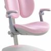 FCD | Fcd Kids Study Chair Auto Brake Casters Adjustable Height & Seat Depth For Growing Child Footrest Lumbar Support Homeschool Pink