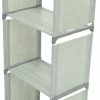 Mikinona | Mikinona Bookshelf Steel Pipe Organizer Child Multidimensional