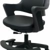 SitRite | Sitrite Ergonomic Kids Desk Chair Children Study Student Computer Home School Office Height Control Easy To Assemble (Piano Black, Swivel)