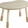 DIOSHOME | Dioshome Children'S Table, Height Adjustable Kids Dinner Table, Graffiti-Ready Kids Art Table. Suitable For Home & Kindergarten.