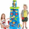 RAINBOW TOYFROG | Rainbow Toyfrog Water Table For Kids 32Pcs Fun Water Table Toys For Toddlers 1-3 Kids Water Tables For Outside Educational Water Table For Toddlers Age 3-5 - Summer Outdoor Activities For Kids