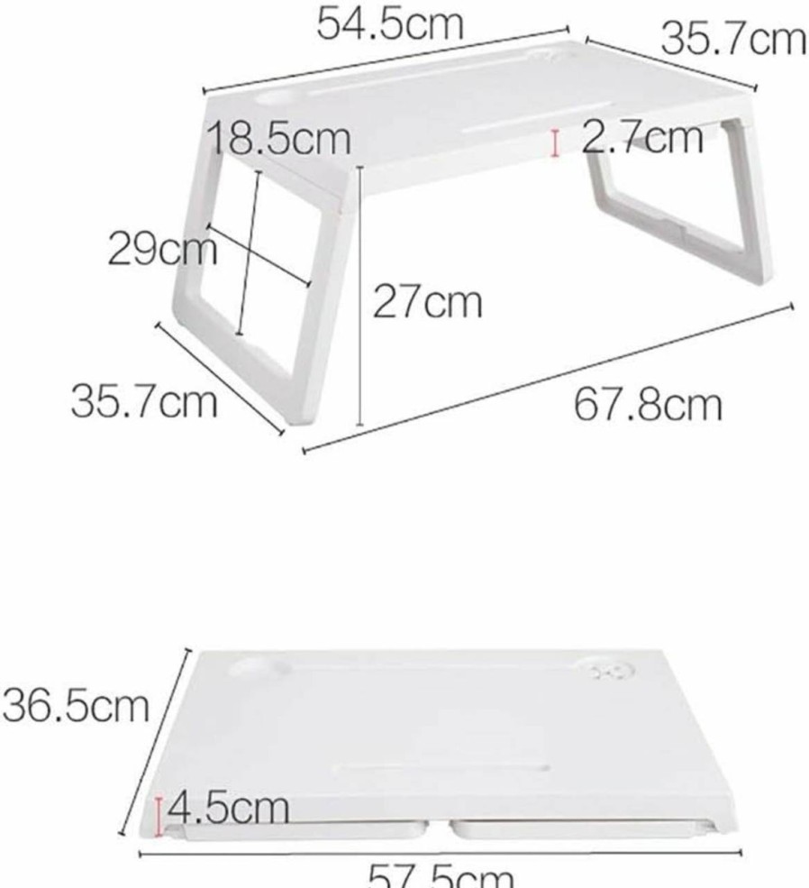 SKJDH | Doubao Foldable Portable Laptop Bed Table Stand Rack Computer Reading Kids Study Table Small Table Anti-Skid Table Home Furniture