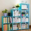 Angotrade | Diy Adjustable Bookcase, Bookshelf With 9 Book Shelves, Home Furniture Storage