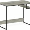 Furinno | Furinno Moretti Lifestyle Study Desk, 35 Inches, Columbia Walnut