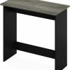 Furinno | Furinno Econ Multipurpose Computer Writing Desk, Light Cherry/Black