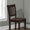 Hillsdale | Hillsdale Universal Wood Youth Desk Chair, Chocolate Brown