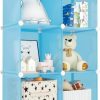 HOMIDEC | Homidec 6-Cube Storage Organizer, Closet Organizer Storage Cabinet Shelf Bookcase Bookshelf,Storage Cubes Organizer Cabinet For Kids,Closet, Bedroom,Bathroom