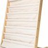 Morimoe | Morimoe Sling Bookshelf Kids Book Rack Storage, Natural Beige (Beige, W:75Cm)