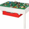 RedSwing | Redswing 2-In-1 Kid Activity Table With Storage For Older Kids, Large Play Table For Kids,Boys,Girls,Espresso