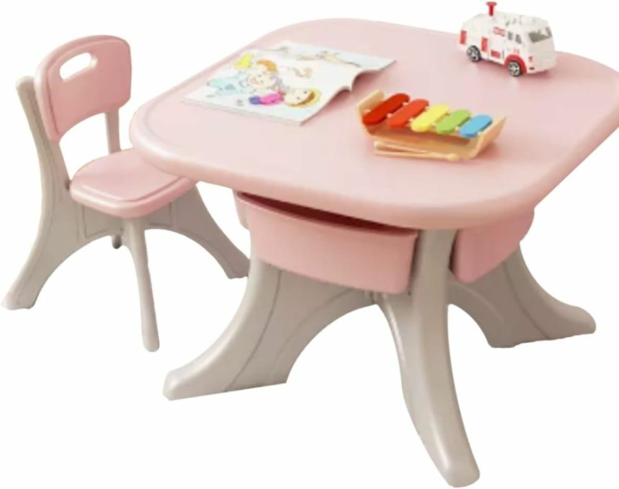 Yidlkecqey | Kids Table And Chairs,Toddler Table And Chair Set,Kids Desk And Chair Set,Kids Table And Chair Set,Kids Desk,Kids Table,Toddler Table And Chairs,Childrens Table And Desk Set,Toddler Desk And Chair Set