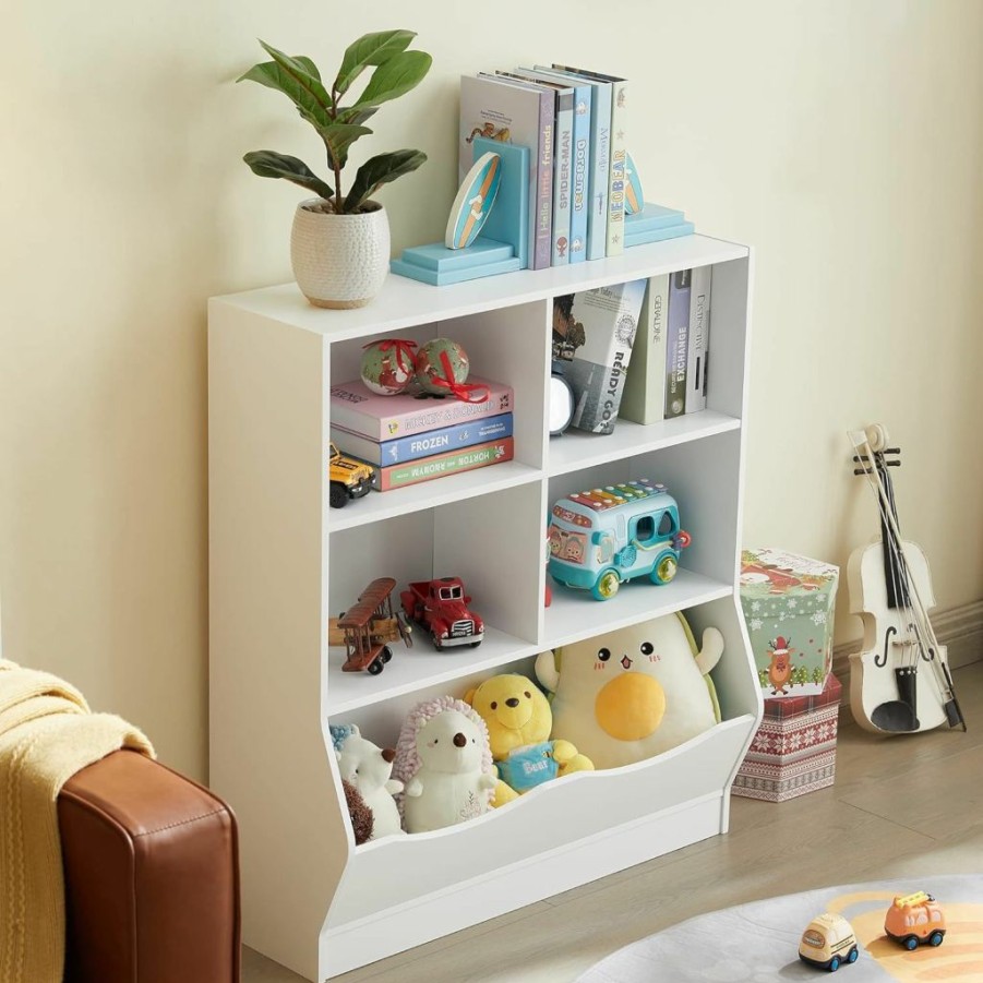 TOYMATE | Toymate Toy Organizers And Storage, Kids Bookshelf And Bookcase For Playroom, Bedroom, Reading Nook, Toddler'S Room, Nursery