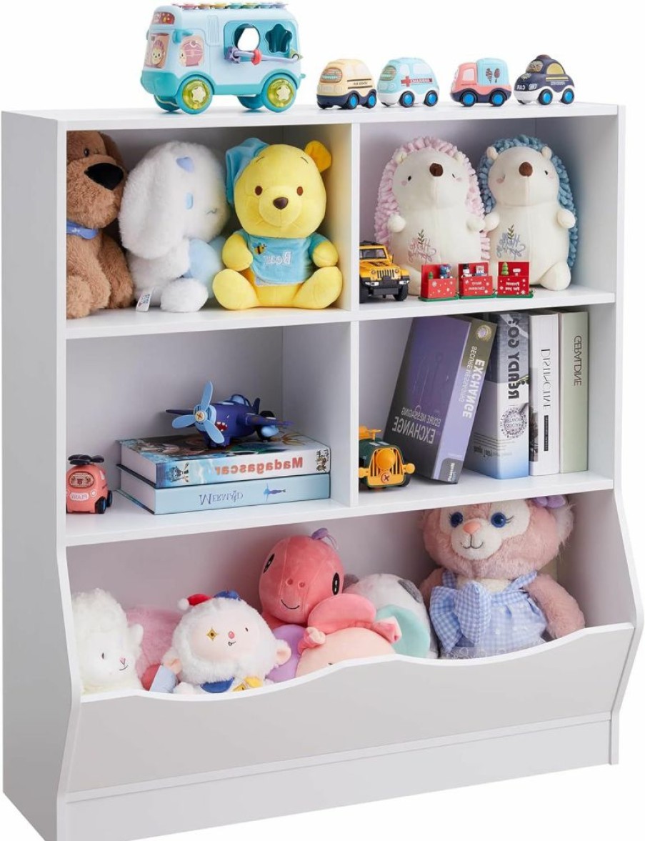 TOYMATE | Toymate Toy Organizers And Storage, Kids Bookshelf And Bookcase For Playroom, Bedroom, Reading Nook, Toddler'S Room, Nursery