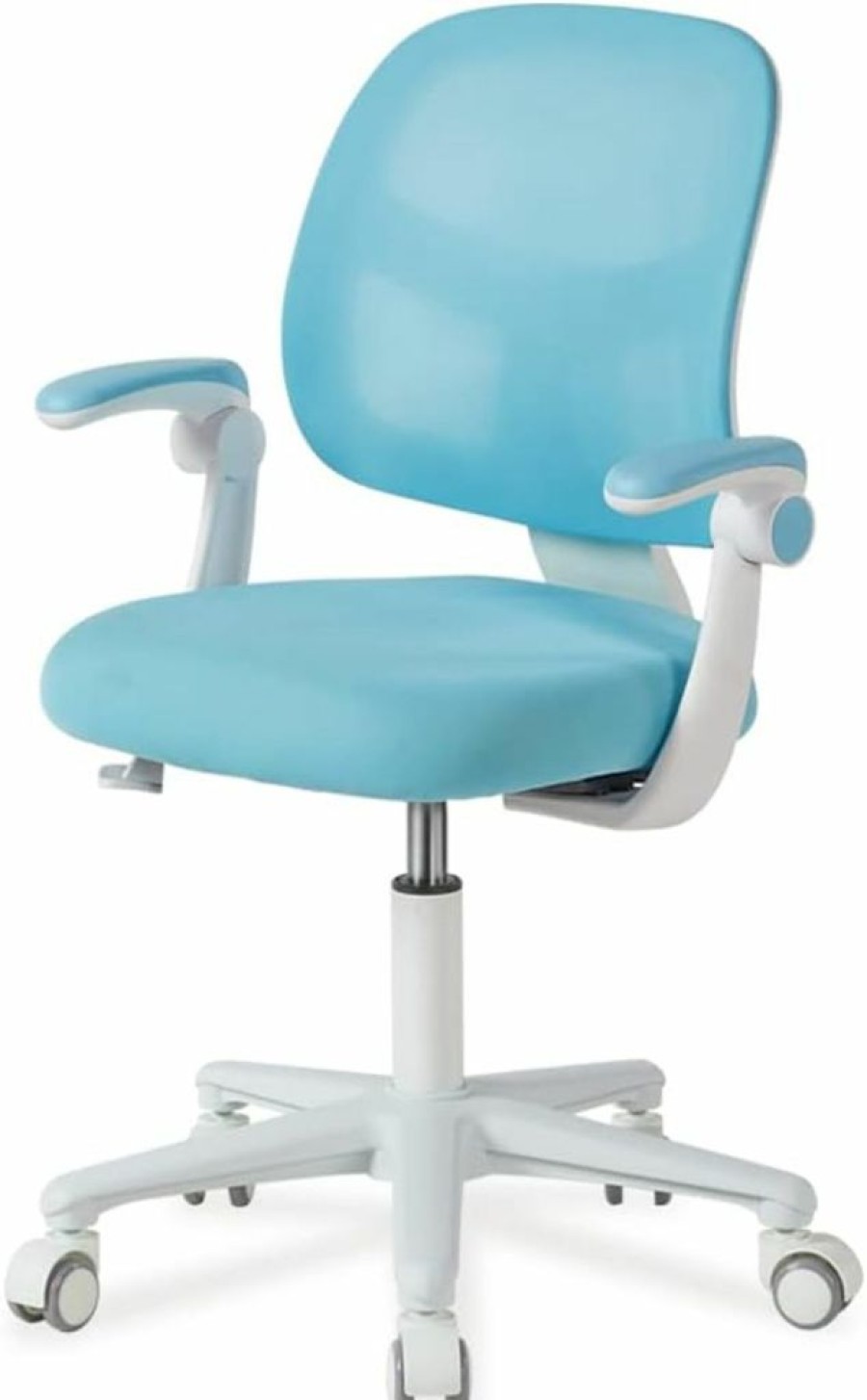 DIOSHOME | Dioshome Kids Desk Chair, Height Adjustable Kids Chair, Swivel Children'S Study Chair. Suitable For Boys And Girls Aged 4 To 12. Use Pressure Self-Lock.