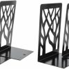 BESTOYARD | Bestoyard 2 Pairs Tree Shadow Bookshelf Zinc Alloy Office Supplies Dropshipping