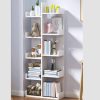 Harmoniza | Harmoniza Bookshelf Floor Bookcase Desk Storage Rack Simple Living Room Office Shelf Table Student Home Shelf