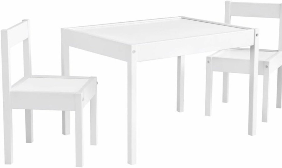 Baby Relax | Baby Relax Hunter 3 Piece Kiddy Table And Chair Set, White