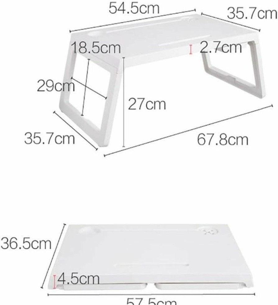 AikanE | Aikane Foldable Portable Laptop Bed Table Stand Rack Computer Reading Kids Study Table Small Table Anti-Skid Table Home Furniture