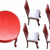 ibasenice | Ibasenice 1 Set Simulated Dining Table Miniatures Miniture Decoration Kids Table And Chair Kids' Tables & Chairs Kids' Desk Chairs Kids Chairs For Table House Child Furniture Wooden