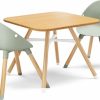 Lalo | Lalo The Play Table, Wooden Preschool Table And Kids Activities Table With Easy To Clean Surface - Quick & Easy Set Up - Safe And Secure, 23 X 23 X 19 In - Natural