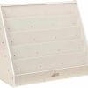 ECR4Kids | Ecr4Kids Single-Sided Book Display, Classroom Bookshelf, White Wash